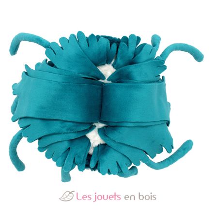 Mamá medusa de peluche y su bebé azul DE75900 Les Déglingos 5