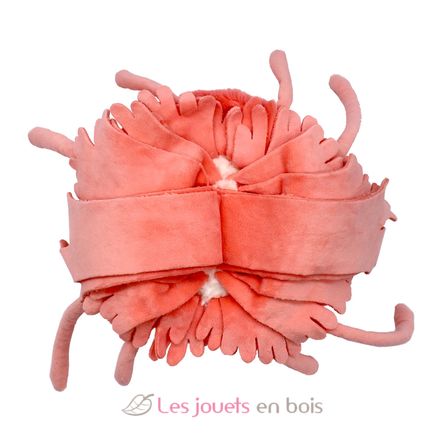 Mamá medusa de peluche y su bebé coral DE75901 Les Déglingos 3