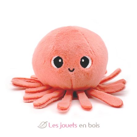 Mamá medusa de peluche y su bebé coral DE75901 Les Déglingos 6