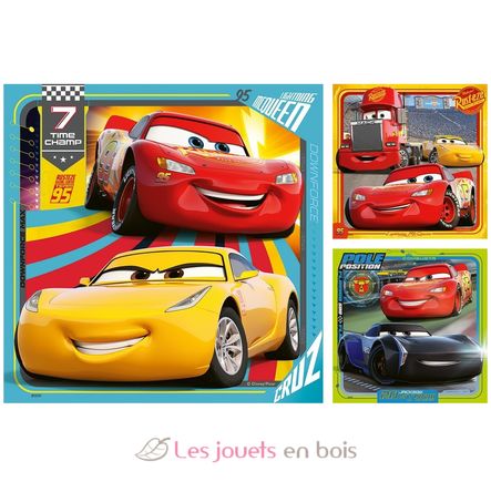 Puzzle Cars Las leyendas de la pista 3x49 pcs RAV08015 Ravensburger 2