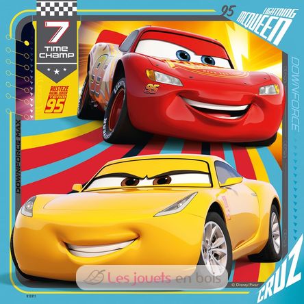 Puzzle Cars Las leyendas de la pista 3x49 pcs RAV08015 Ravensburger 3