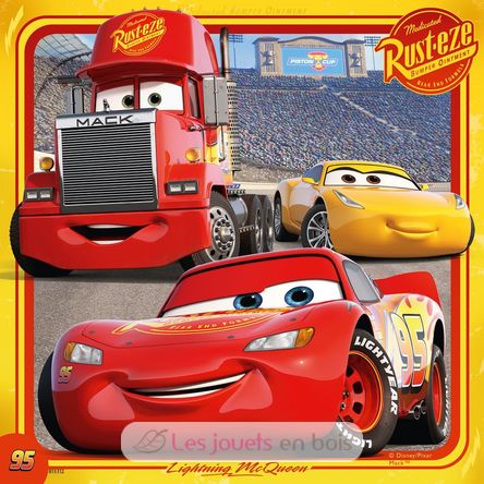 Puzzle Cars Las leyendas de la pista 3x49 pcs RAV08015 Ravensburger 4