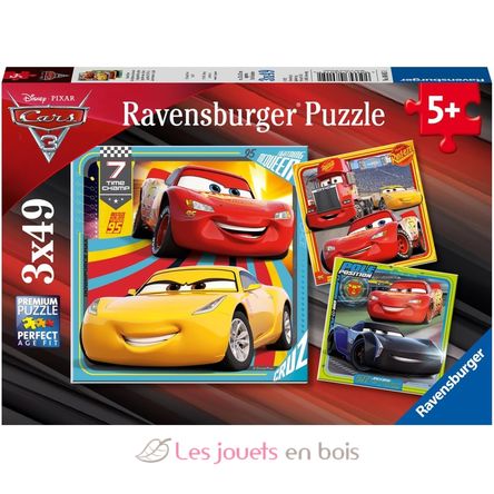 Puzzle Cars Las leyendas de la pista 3x49 pcs RAV08015 Ravensburger 6