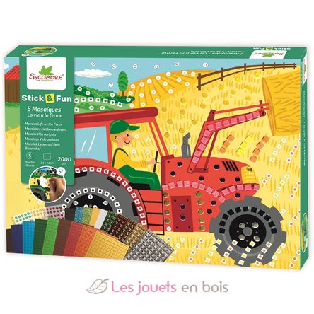 Mosaicos XL Vida agrícola SYCRE7074 Sycomore 1