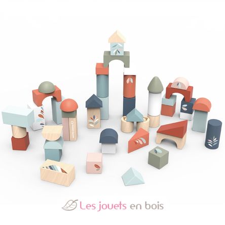 50 bloques de construcción de madera SM-SP1009 Speedy Monkey 1