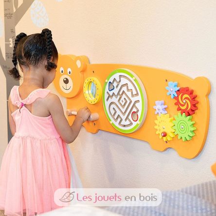 Panel de actividades de pared Oso VG50471 Viga Toys 2