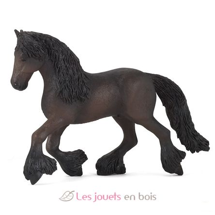 Figura de caballo frisón PA51067-2950 Papo 1