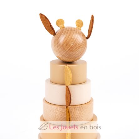 Léonie la jirafa apilable de madera EG511174 Egmont Toys 5