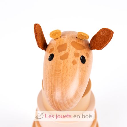 Léonie la jirafa apilable de madera EG511174 Egmont Toys 4