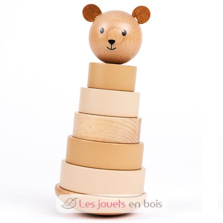Marcel el oso apilable de madera EG511175 Egmont Toys 1