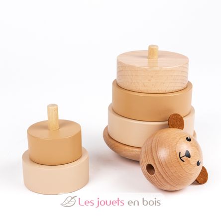 Marcel el oso apilable de madera EG511175 Egmont Toys 2