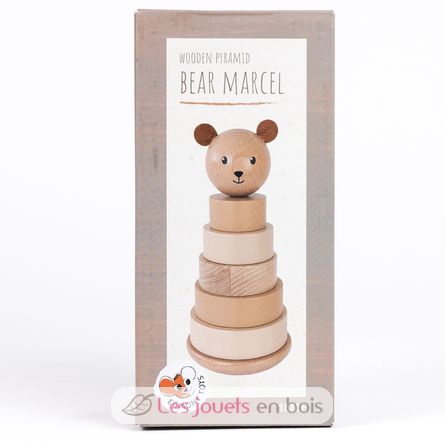 Marcel el oso apilable de madera EG511175 Egmont Toys 5
