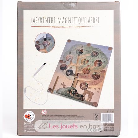 Laberinto magnético colorido Árboles EG511179 Egmont Toys 9