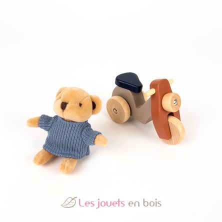 Alexis el oso en su scooter EG511180 Egmont Toys 2