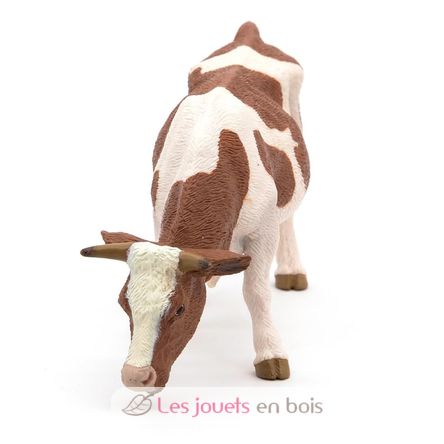 Figurilla de vaca Simmental pastando PA-51147 Papo 3