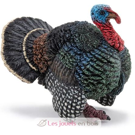 Figura de pavo PA-51195 Papo 2