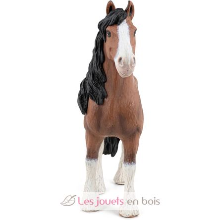 Figura de caballo de Clydesdale PA-51571 Papo 3