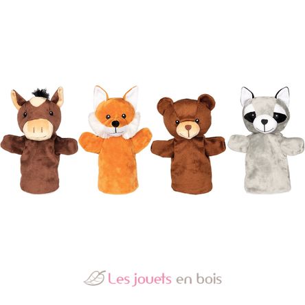 Marionetas de mano animales GK51803 Goki 1