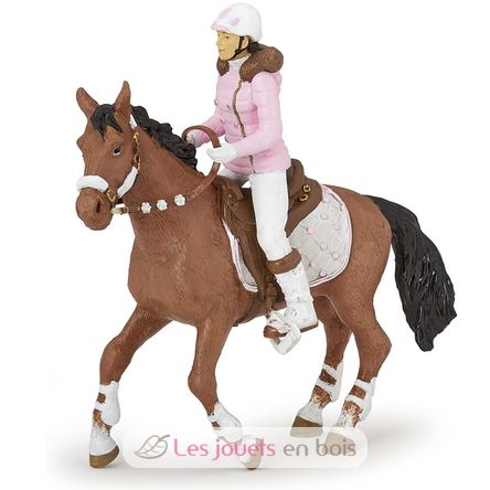 Figura de amazona de moda de invierno PA52011 Papo 5