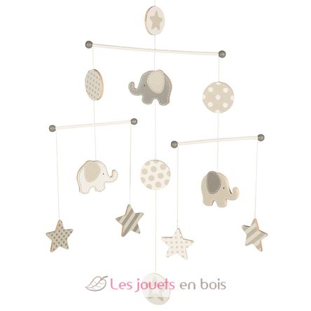 Móvil de elefantes y estrellas GK52899 Goki 1