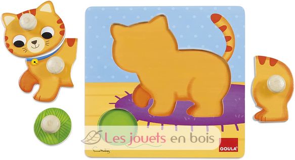 Chat de puzzles GO53053 Goula 3