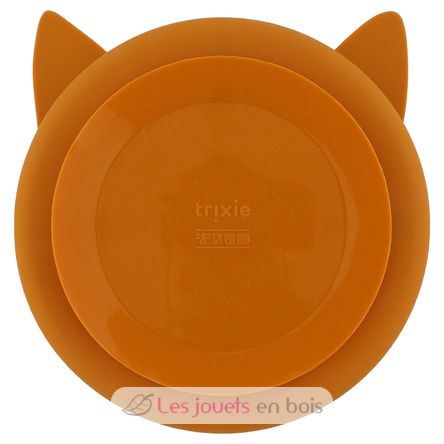 Plato compartimentado de silicona Mr Fox TX-96-445 Trixie 2
