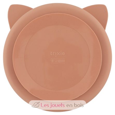 Plato compartimentado de silicona Mrs Cat TX-96-451 Trixie 2