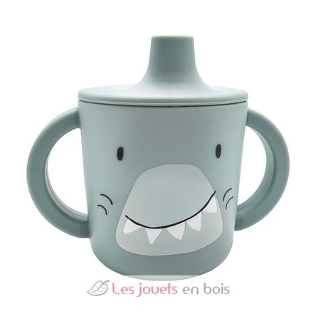 Taza para beber de silicona Mr Shark TX-96-460 Trixie 1
