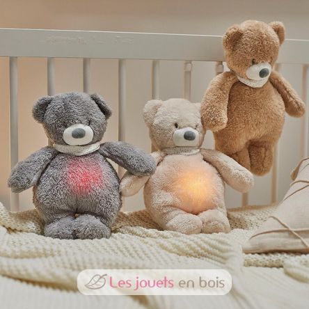 Luz de noche de peluche Oso Sleepy - beige NA876612 Nattou 3