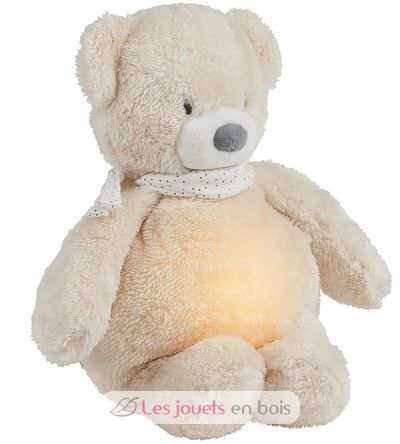 Luz de noche de peluche Oso Sleepy - beige NA876612 Nattou 1