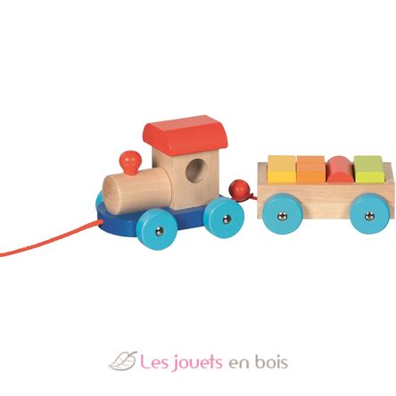 Tren de madera Marsella GK55830 Goki 5