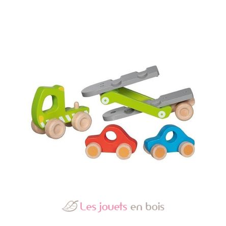 Portacoches con 2 vehículos GK55860 Goki 4