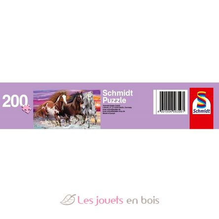 Puzzle Trío de caballos salvajes 200 pzs S-56356 Schmidt Spiele 5