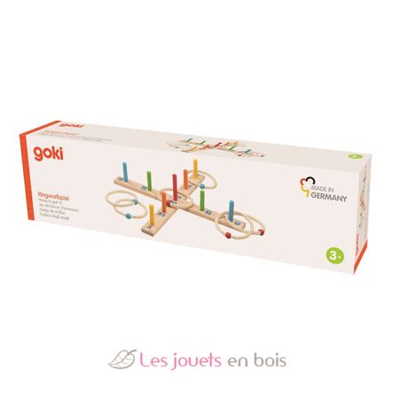 Juego de lanzamiento de anillos de colores GK56801 Goki 2