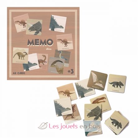 Juego de memo Dino EG570083 Egmont Toys 1