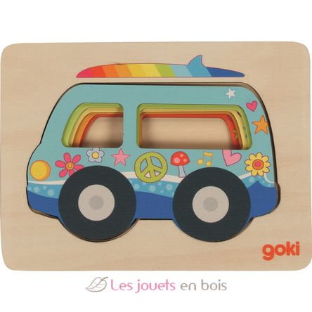 Puzzle furgoneta GK57304 Goki 2
