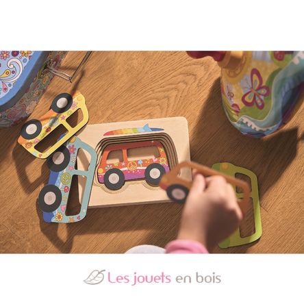 Puzzle furgoneta GK57304 Goki 4