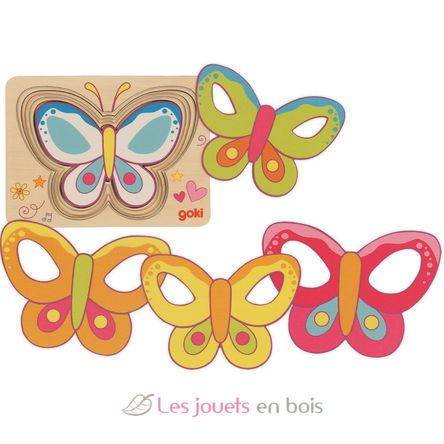 Puzzle Mariposa GK57305 Goki 1