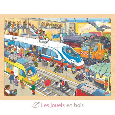 Puzzle estación de tren GK57316 Goki 1