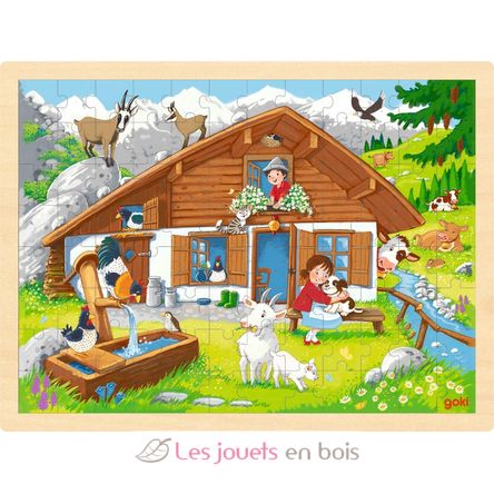 Puzzle En los pastos de la montaña GK57381 Goki 1
