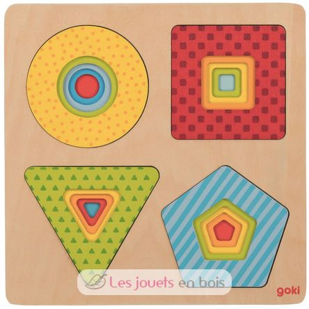Puzzle de formas GK57705 Goki 2