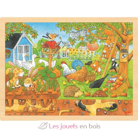 Puzzle Nuestro jardín GK57743 Goki 1