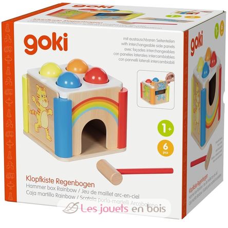 Caja martillo arcoíris GK58297 Goki 7