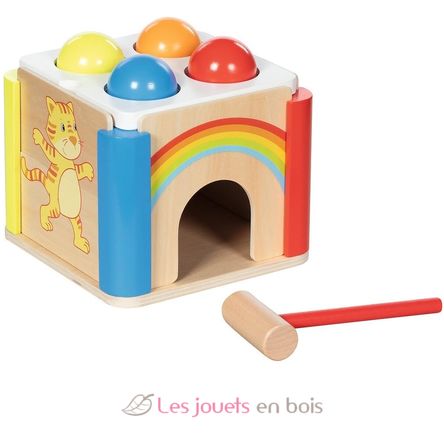 Caja martillo arcoíris GK58297 Goki 1