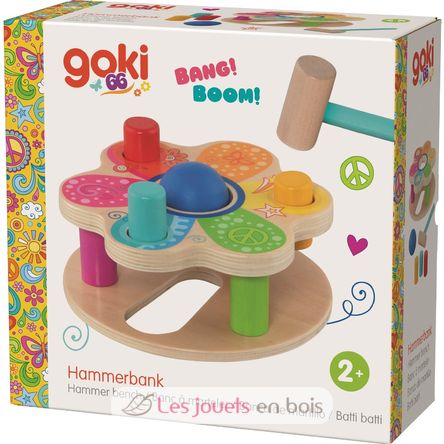 Banco de martillo Flower Power GK58310 Goki 3
