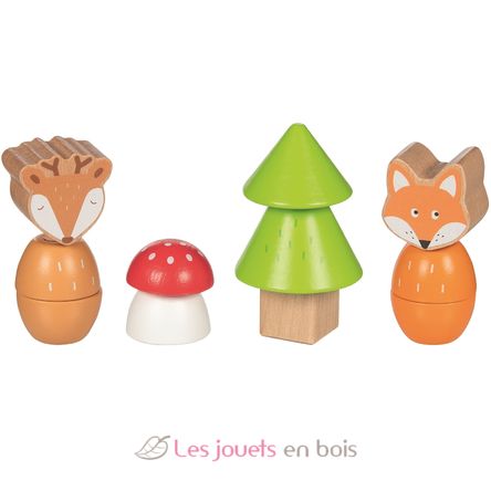 Amigos del bosque para enroscar GK58336 Goki 1