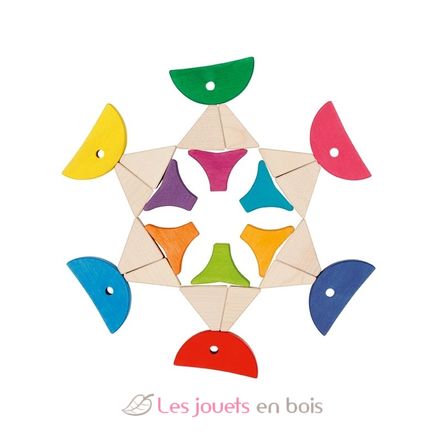 Bloques de construcción peces de colores GK58472 Goki 3