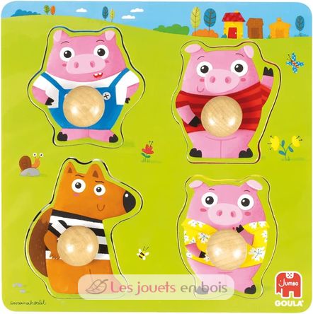Puzzle Los 3 cerditos GO59452 Goula 2