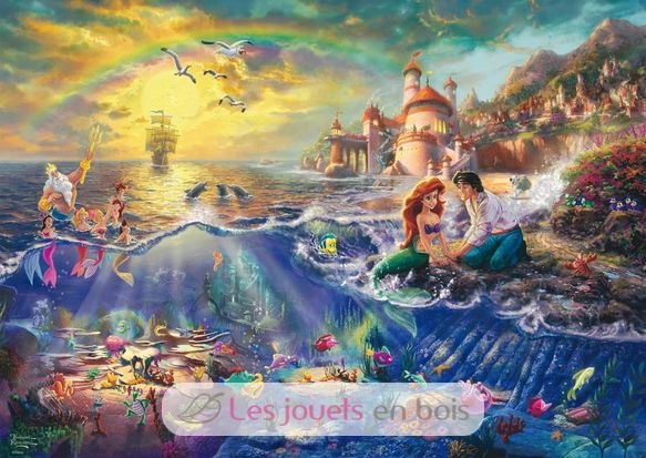 Puzzle Ariel la sirenita 1000 piezas S-59479 Schmidt Spiele 2