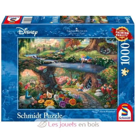 Puzzle Alicia en el país de las maravillas 1000 piezas S-59636 Schmidt Spiele 1